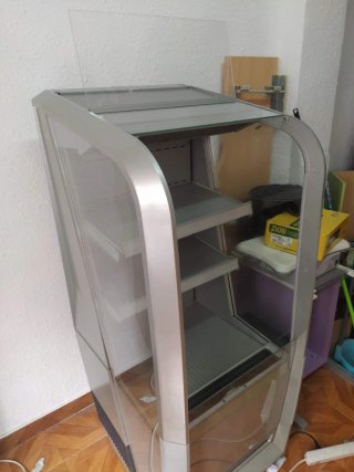 Vitrina refrigerada mural leer bien