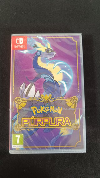 *Nuevo* Pokémon Púrpura Nintendo Switch