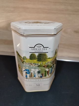 Scatola in latta, made in England