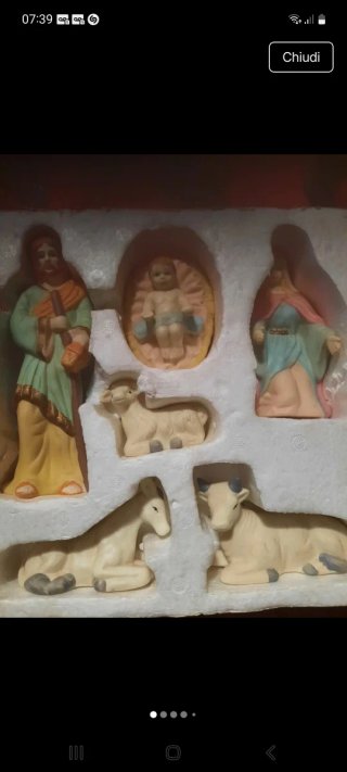 Presepe Vintage Porcellana Galileo