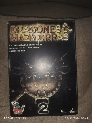 PRECINTADO DVD Dragones y Mazmorras Colección Comp