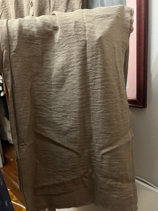 Mono de pierna recta marrón