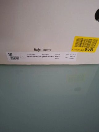 Zapatillas Liu Jo Blancas y Plateadas Talla 40