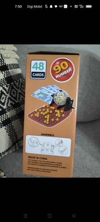 Juego de Bingo Familiar