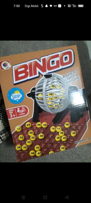 Juego de Bingo Familiar