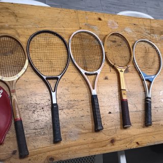 Lote 8 Raquetas Tenis Vintage