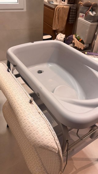 Cambiador bañera bebé