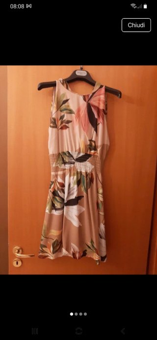 Abito donna fantasia floreale