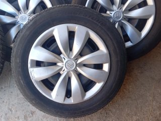 Ruedas completas con tapacubos Citroen Peugeot