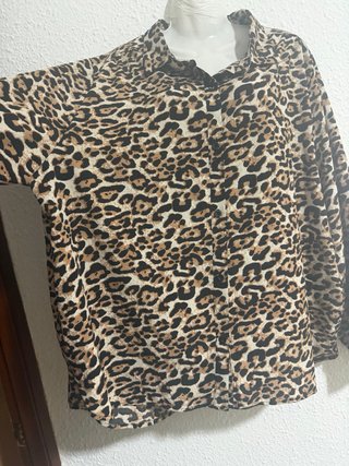 Camisa Leopardo Talla 4XL