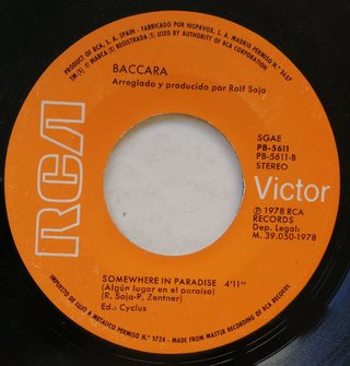Baccara The Devil Sent You To Laredo 7" 45 RPM