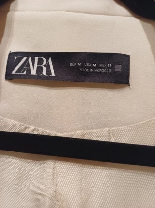 Chaleco Zara Beige