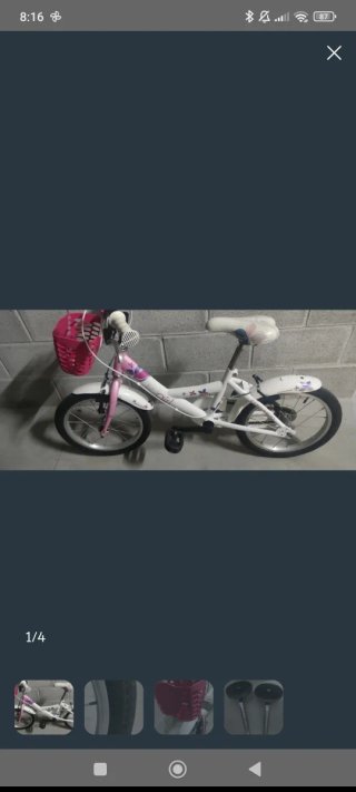 Bicicleta infantil 16"