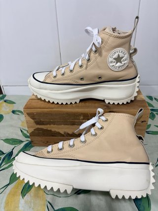 Converse Run Star Hike Hi Beige