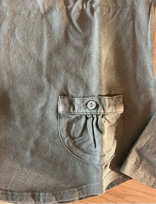 T-shirt Burberry verde militare taglia S