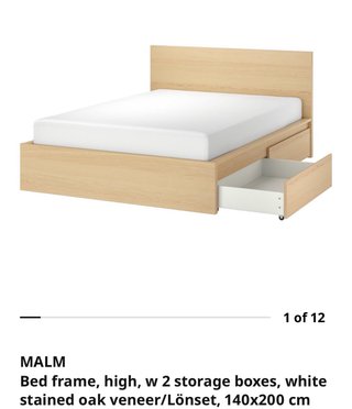 Juego completo de dormitorio de IKEA