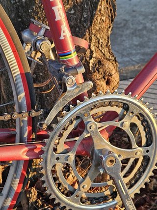 Bicicleta carretera Orbea Orduña Roja Vintage