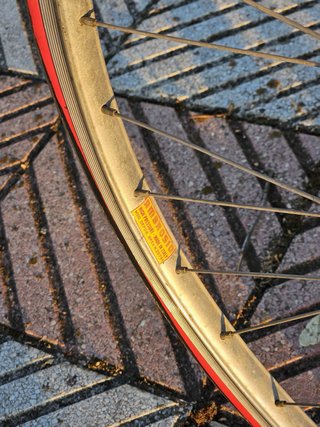 Bicicleta carretera Orbea Orduña Roja Vintage