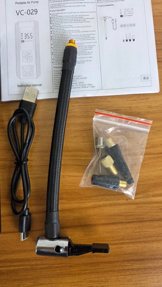 Minicompresor Aire Portátil Eléctrico Digital VC-0