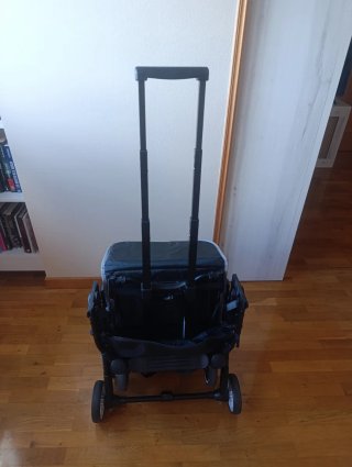 Silla de paseo Chicco Trolley Me gris con sombrill