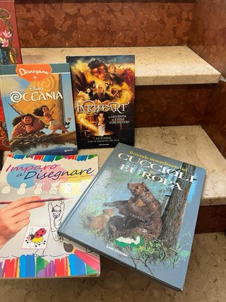 Blocco libri per ragazzi