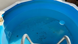 Piscina desmontable azul