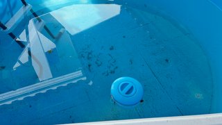 Piscina desmontable azul