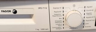 Lavadora Fagor 3FE-7112 7kg 1200rpm