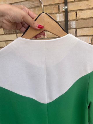 Gabardina fina tricolor Stradivarius NUEVA Talla M