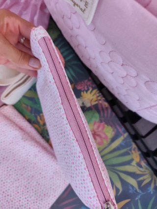 Bolso Carro Bebé Mayoral Rosa Flores