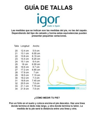 Botas de agua Igor ELMWOOD Talla 22