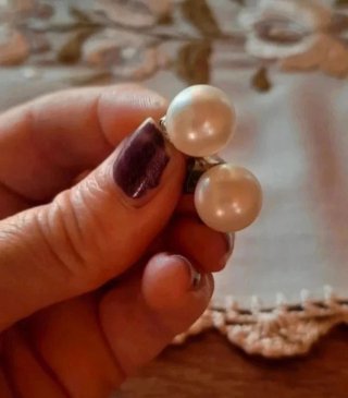 Orecchini perla eleganti