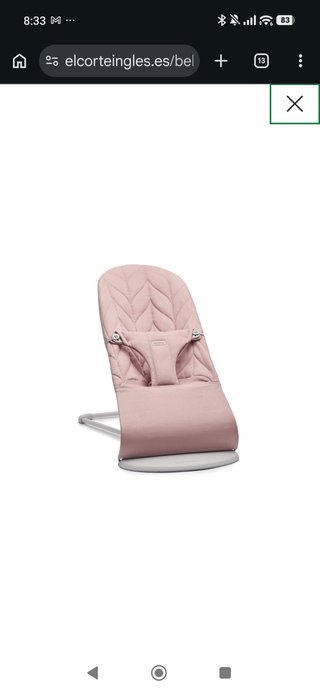 Hamaca Babybjörn rosa