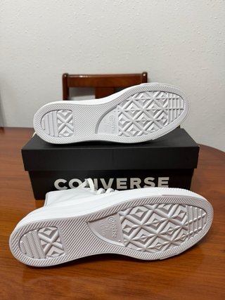 Converse plataforma blancas 41