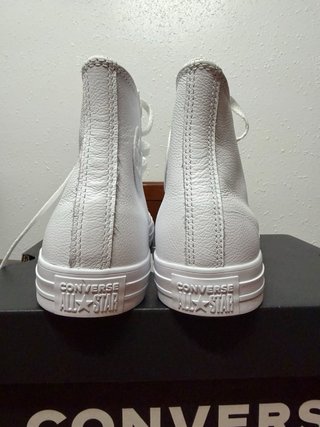 Converse plataforma blancas 41