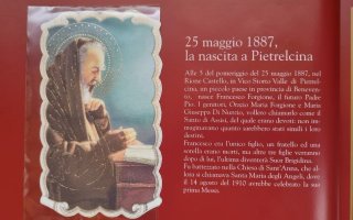 Album Padre Pio: Santini, Preghiere, Medaglie