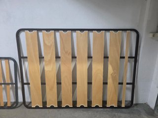 Somier láminas 135x190 sin posibilidad de patas.