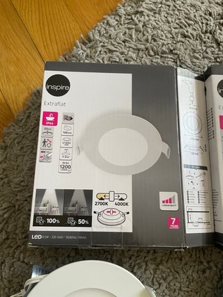 Lote focos LED Inspire Extraflat