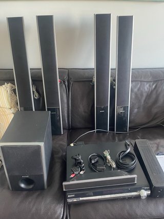 Sistema Home Theater Sony DVD