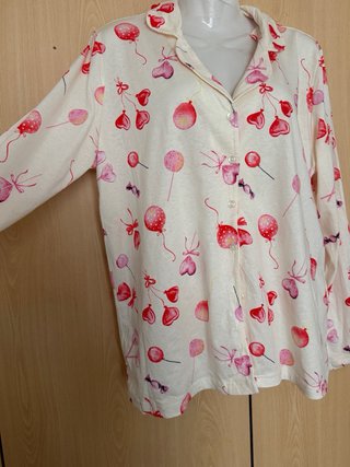 Pijama camisero algodón XL