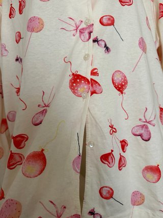 Pijama camisero algodón XL