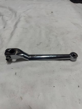 Harley Davidson. Palanca de cambio cromada