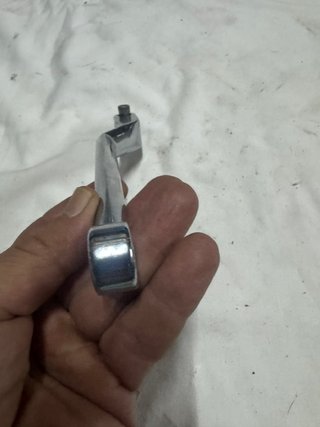 Harley Davidson. Palanca de cambio cromada