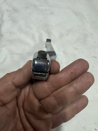 Harley Davidson. Palanca de cambio cromada