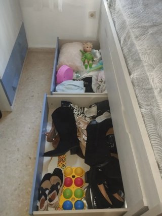 Cama nido juvenil compacta