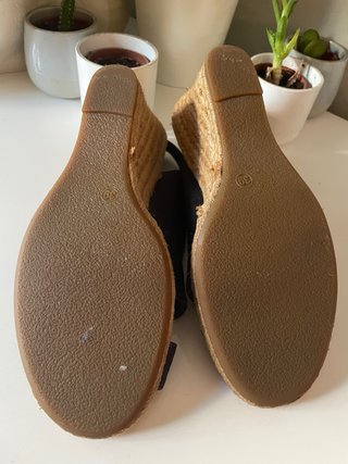 Sandalias cuña esparto Tommy Hilfiger Talla 39