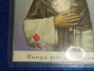 Reliquia San Martín de Porres Reliquia + Rosario