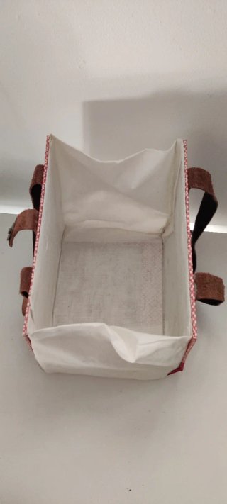 Bolso de mano estampado floral