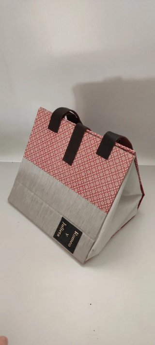 Bolso de mano estampado floral