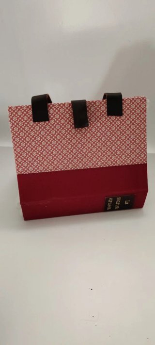 Bolso de mano estampado floral